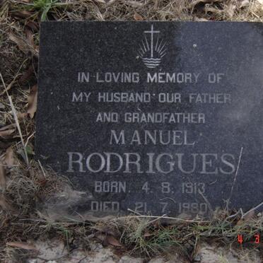RODRIGUES Manuel 1913-1980