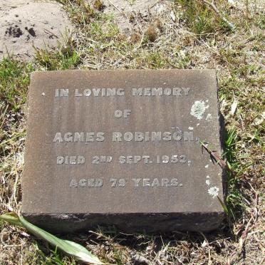 ROBINSON Agnes -1953