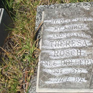 ROSCH Thersea nee DOLLER 1903-1977
