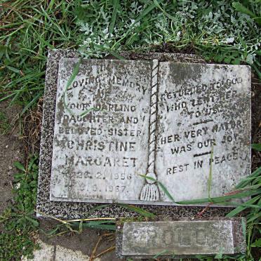 ROLO Christine Margaret 1956-1967