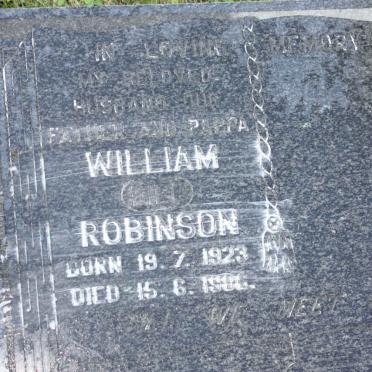ROBINSON William 1923-1986