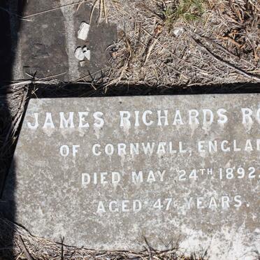 ROWE James Richards -1892