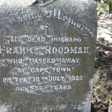 ROODMAN Frank -1925