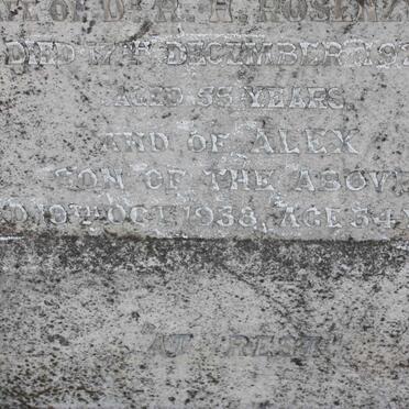 ROSENZWEIG Alex -1938