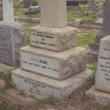 ROBB Francis Charles 1905-1995 :: ROBB John 1859-1935 &amp; Min 1871-1951 :: ROBB Kenneth Maxwell -1917