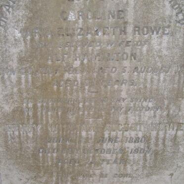 ROWE :: JOHNS