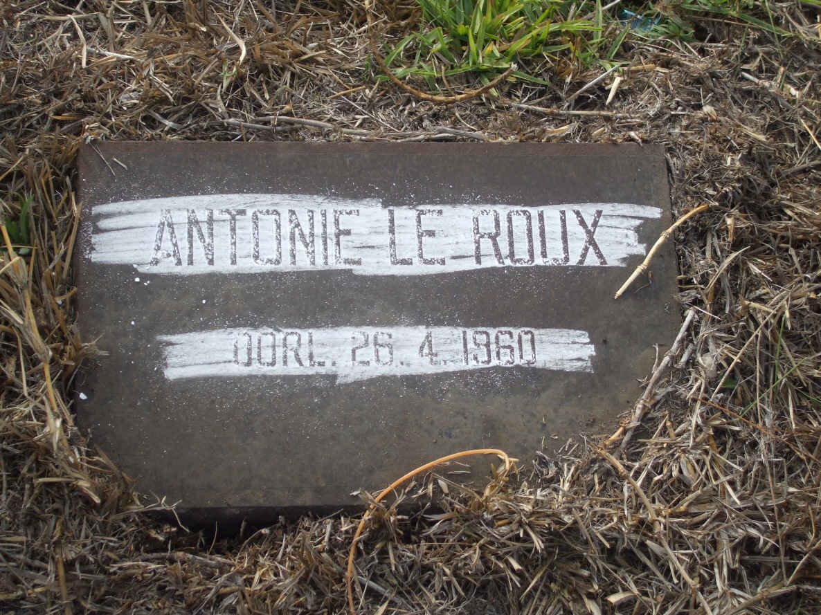 ROUX Antonie, le -1960