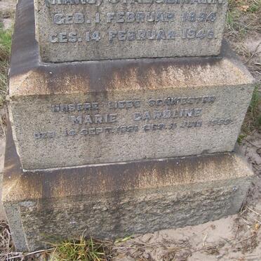 STEAGEMANN Marie Caroline 1891-1959