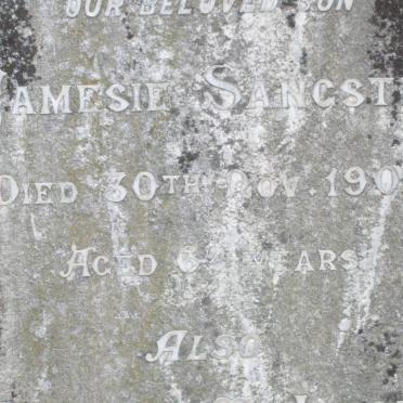 SANGSTER Jamesie -1903