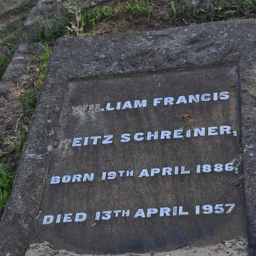 SCHREINER William Francis Reitz 1886-1957