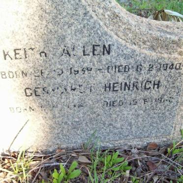 SCHREUDER Keith Allen 1939-1940 :: SCHREUDER Gerhardt Heinrich -1962