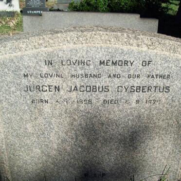 SCHREUDER Jurgen Jacobus Gysbertus 1896-1970