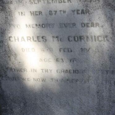 McCORMICK Charles -1948