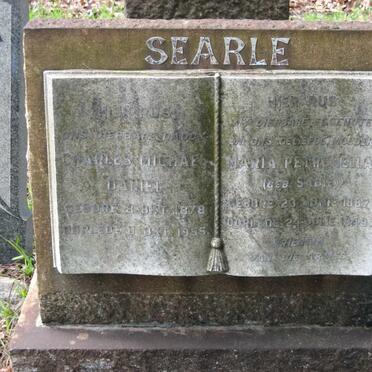 SEARLE Charles Michael Daniel 1878-1955 &amp; Maria Petronella SADIE 1887-1949