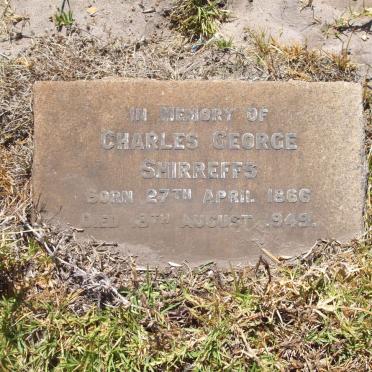 SHIRREFFS Charles George 1866-1949