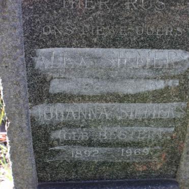 SIEMERS Alba 1886-1949 &amp; Johanna BESTER 1892-1969