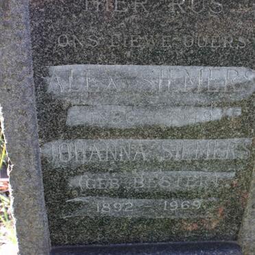 SIEMERS Alba 1886-1949 &amp; Johanna BESTER 1892-1969