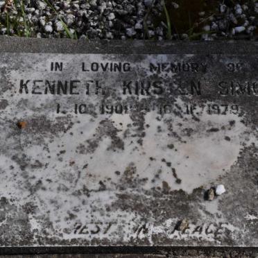 SIMON Kenneth Kirsten 1908-1979