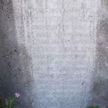 SINCLAIR John 19?8
