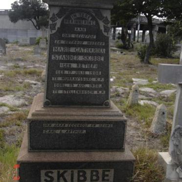 SKIBBE Marie Catharina nee RETIEF 1906-1950