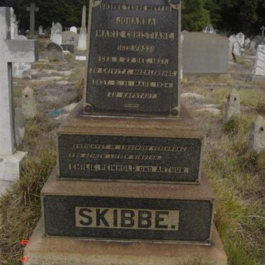 SKIBBE Johanna Marie Christiane nee VOSS 1857-1924