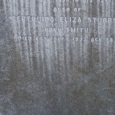 SMITH :: STUBBS