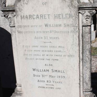 SMALL William -1939 &amp; Margaret -1904