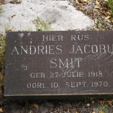 SMIT Andries Jacobus 1918-1970