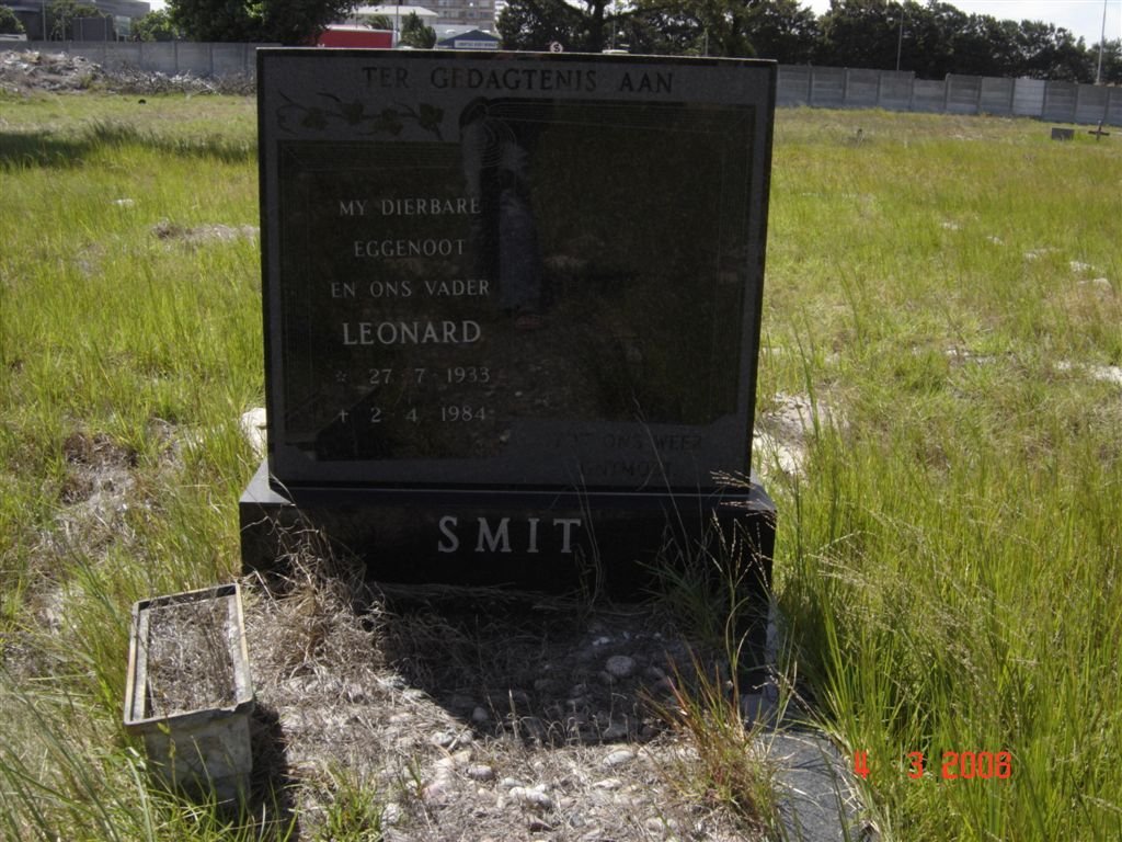 SMIT Leonard 1933-1984