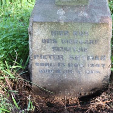 SNYMAN Pieter -1947
