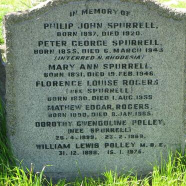 SPURRELL :: ROGERS :: POLLEY