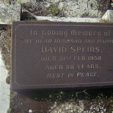 SPEIRS David -1958