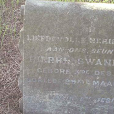 SWANEPOEL Pierre 1932-1939