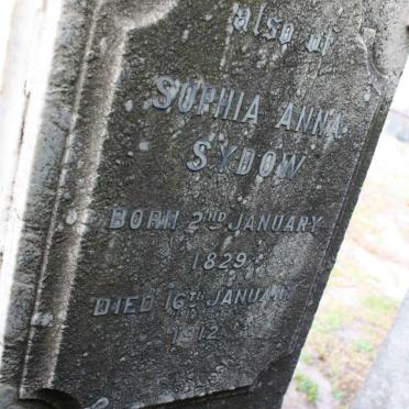 SYDOW Sophia Anna 1829-1912