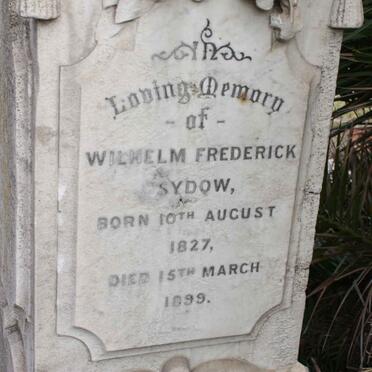 SYDOW Wilhelm Frederick 1827-1899