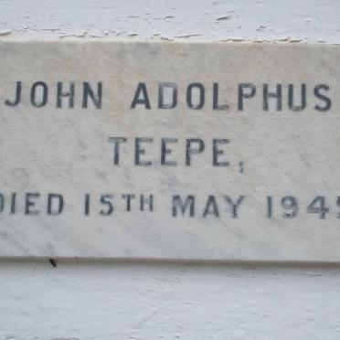 TEEPE John Adolphus -1945