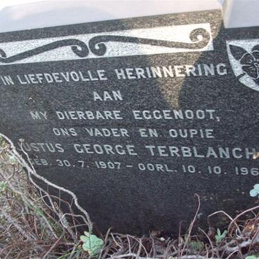 TERBLANCHE Justus George 1907-1968