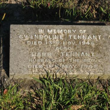 TENNANT Harry -1948 &amp; Gwendoline -1946