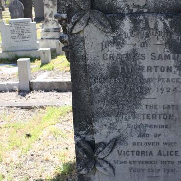 TITTERTON Charles Samuel -1924 &amp; Victoria Alice 1931