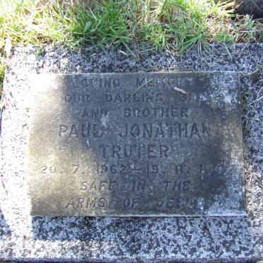 TRUTER Paul Jonathan 1962-196?