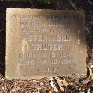 TRUTER Peter John 1943-1969