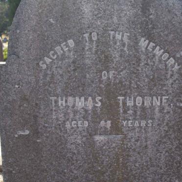 THORNE Thomas