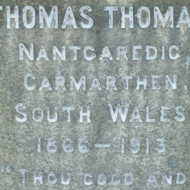 THOMAS Thomas 1866-1913