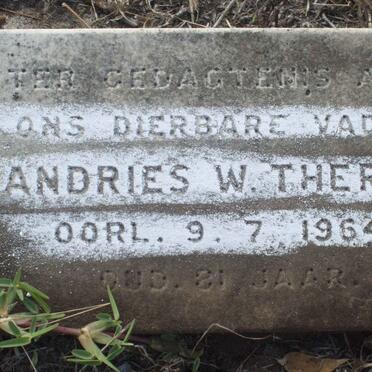 THERON Andries W. -1964