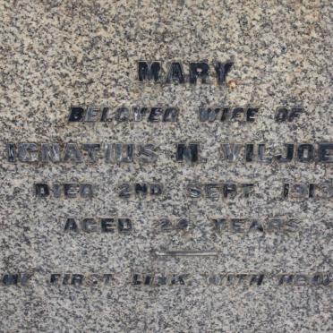 VILJOEN Mary  -1913