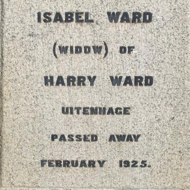 WARD Isabel -1925