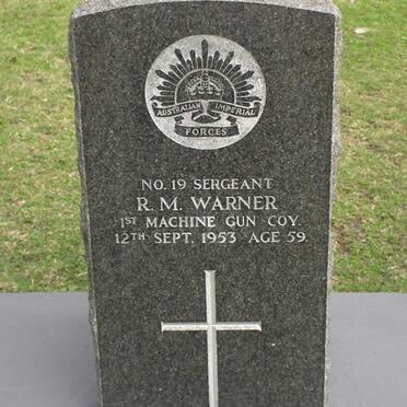WARNER R.M. -1953