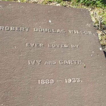 WILSON Robert Douglas 1889-1933