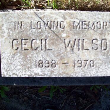 WILSON Cecil 1898-1978