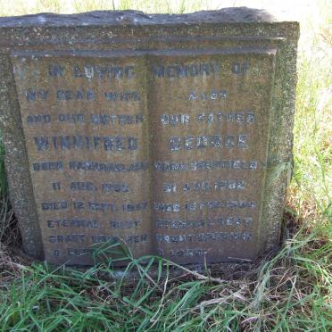WILSON George 1882-1964 &amp; Winnifred 1892-1957